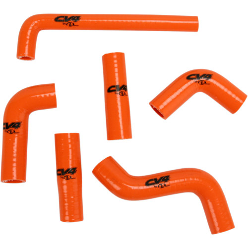 Cv4 Performance Radiator Hose Kit - Orange - Ktm Sfsmbc51O