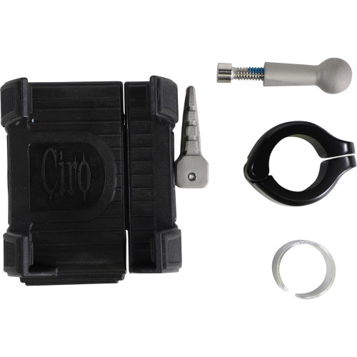 Ciro Phone Holder - 7/8"-1" Handlebar Mount - Black 50313