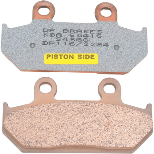 Dp Brakes Dp116 Pad, Cag/Hon, Frt