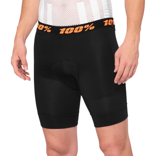 100% 40048-00005 Short Liner Crux Bk 38