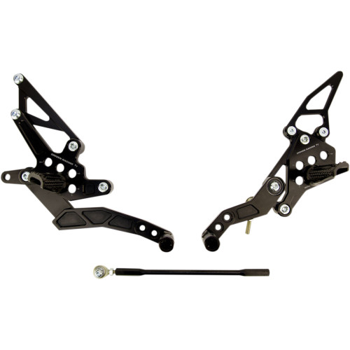 Driven Racing Tt Rearset - Fz07 Drp-709-Bk