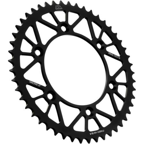 Jt Sprockets Rear Sprocket - Black - 49-Tooth Jta897.49Blk Jt Sprockets Rear Sprocket - Black - 49-Tooth Jta897.49Blk