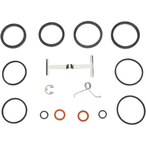 Hawg Halters 4-Piston Caliper Rebuild Kit - Standard Bore Hhi-501-002