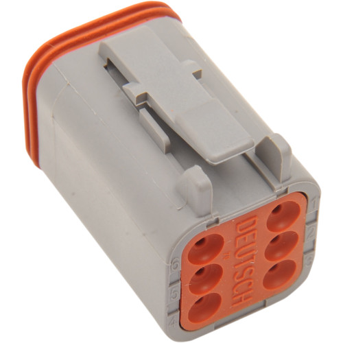 Namz Deutsch Plug - 6 Pin - Gray Dp-6G Namz Deutsch Plug - 6 Pin - Gray Dp-6G
