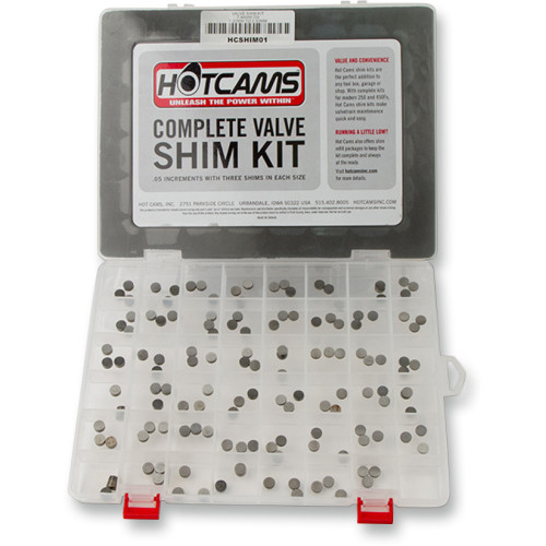 Hot Cams Valve Shim Kit - 7.48 Mm O.D. - Honda | Kawasaki | Suzuki | Yamaha Hcshim01 Hot Cams Valve Shim Kit - 7.48 Mm O.D. - Honda | Kawasaki | Suzuki | Yamaha Hcshim01