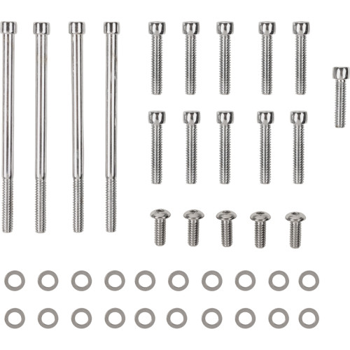 Colony Screw Kit - Primary Cover - Chrome 2470-20-P Colony Screw Kit - Primary Cover - Chrome 2470-20-P