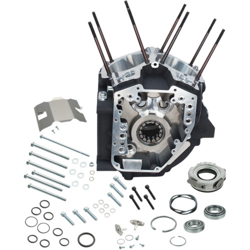 S&S Cycle 31-0181A Case Eng Tca 4 1/8Stk Blk