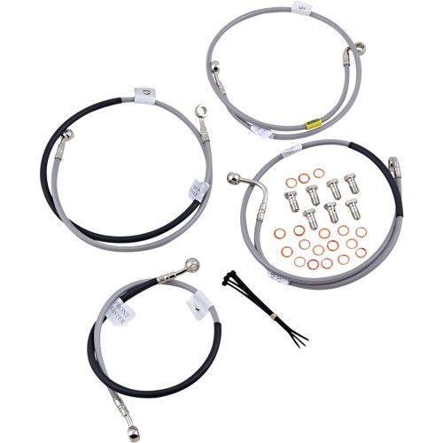 Galfer Brake Line - Stainless Steel Fk003D871-4 Galfer Brake Line - Stainless Steel Fk003D871-4