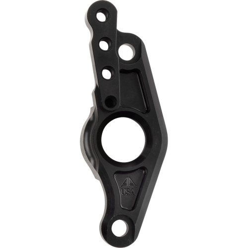 Alloy Art Swingarm Pivot Block - Rear - Black Anodized M8Pb-2