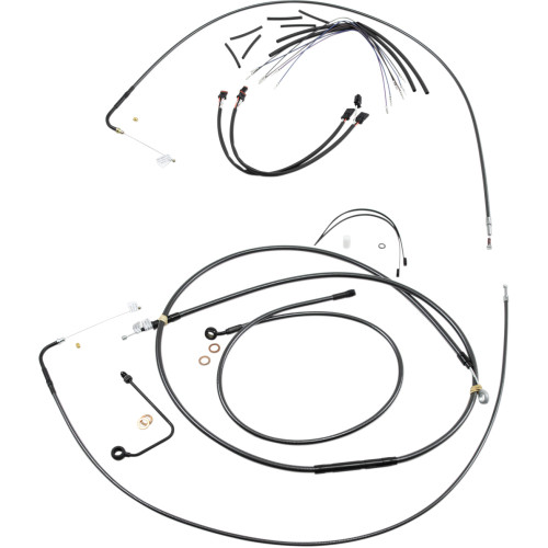 Magnum Shielding Black Pearl Upper Handlebar Installation Kit 487883 Magnum Shielding Black Pearl Upper Handlebar Installation Kit 487883