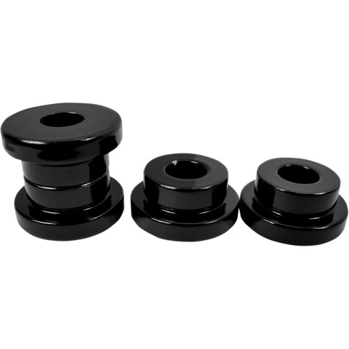 La Choppers Riser Bushings - Solid - Black La-7400-50B La Choppers Riser Bushings - Solid - Black La-7400-50B