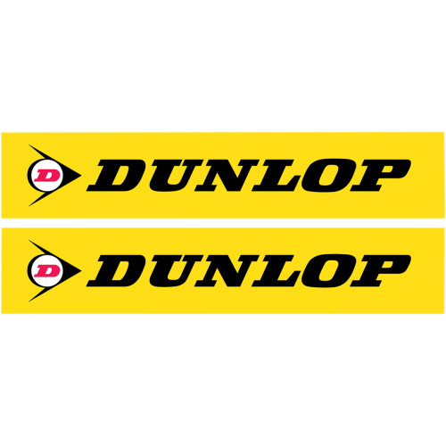Factory Effex Fx Swingarm Sticker - Dunlop - Yellow 02-7065