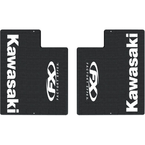 Factory Effex Carbon Fiber Fork Shield - Kawasaki 06-38124