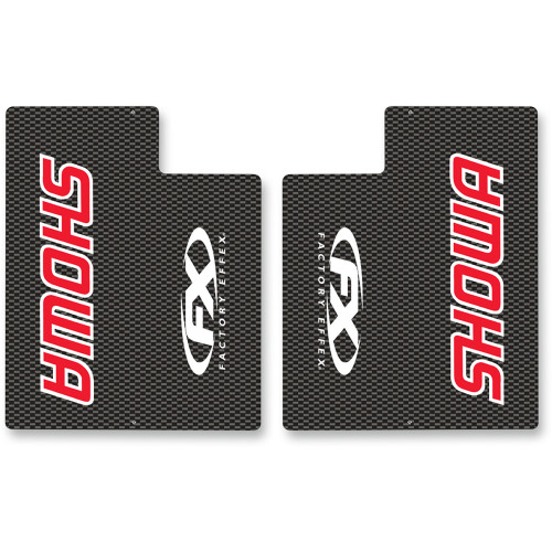 Factory Effex Carbon Fiber Fork Shield - Showa 02-7010