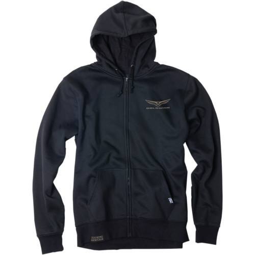 Factory Effex Goldwing Icon Zip-Up Hoodie - Black - 2Xl 25-88808