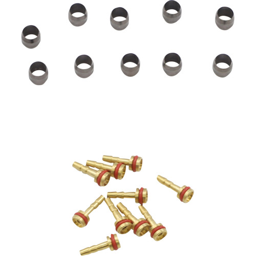 Trp Cycling Components Hydraulic Hose Olive And Barb Kit - 10 Pack Ab0T000883 Trp Cycling Components Hydraulic Hose Olive And Barb Kit - 10 Pack Ab0T000883
