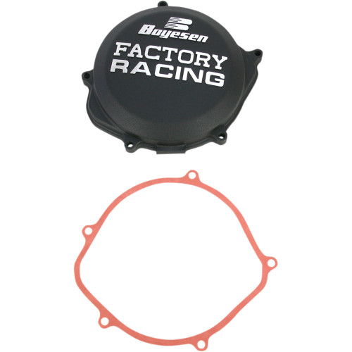 Boyesen Clutch Cover - Black - Honda Cc-06Ab