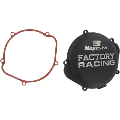Boyesen Clutch Cover - Black - Honda Cc-07Xb