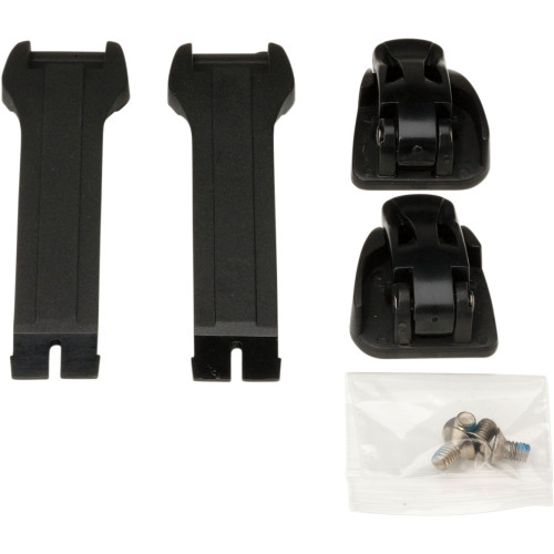 Moose Racing Strap/Buckle Kit - Black 3430-0840