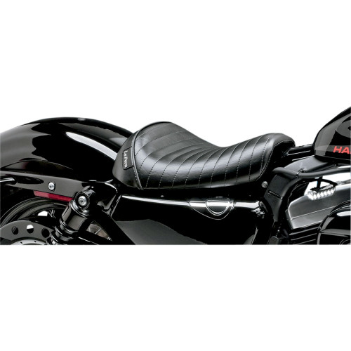 Le Pera Bare Bones Solo Seat - Pleated - Black - Xl '04-'22 Lk-006Pt Le Pera Bare Bones Solo Seat - Pleated - Black - Xl '04-'22 Lk-006Pt