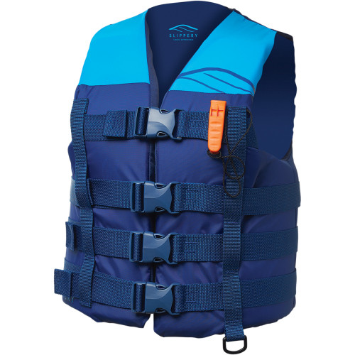 Slippery Hydro Nylon Vest - Navy/Blue - S/M