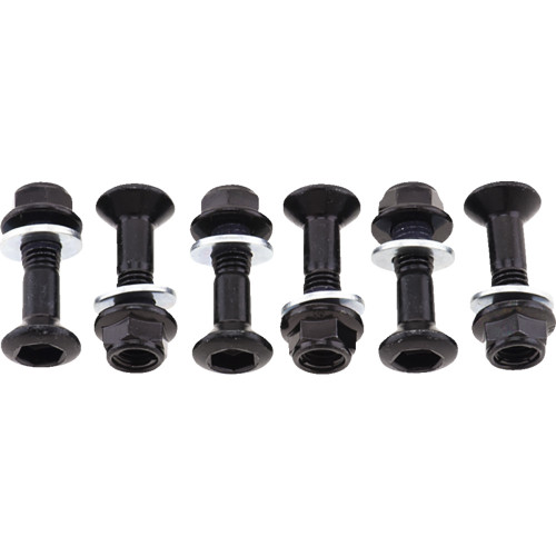 Bolt Fastener Kit - Hub-Savers/Sprocket - Double Locked - Black - 6 Pack 2008-Hs.B Bolt Fastener Kit - Hub-Savers/Sprocket - Double Locked - Black - 6 Pack 2008-Hs.B