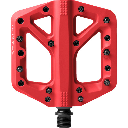Crankbrothers Stamp 1 Pedal - Small - Red 16271 Crankbrothers Stamp 1 Pedal - Small - Red 16271