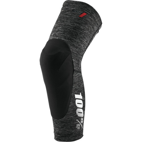 100% Teratec Knee Guards - Gray/Black - Xl 70003-00008