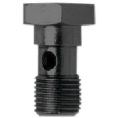 Goodridge Banjo Bolt - 7/16-24 - Single - Black P775-44Zbk