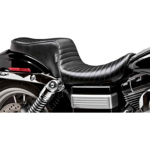 Le Pera Cherokee Seat - Pleated - Black - Fxdwg '96-'03 Ln-023Pt Le Pera Cherokee Seat - Pleated - Black - Fxdwg '96-'03 Ln-023Pt