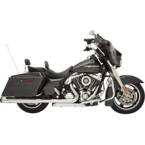 Khrome Werks 2-Into-2 Dominator Exhaust System - Chrome - '09-'16 Fl - With 4-1/2" Muffler 200630