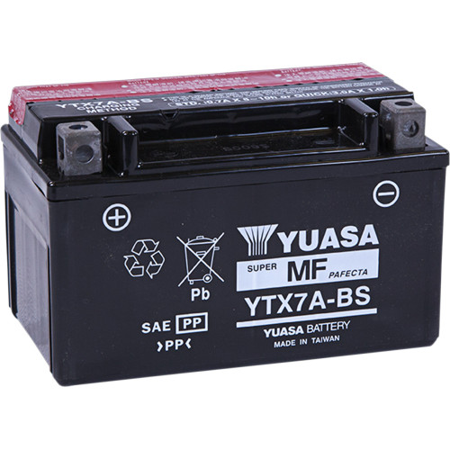 Yuasa Agm Battery - Ytx7A-Bs - .33 L Yuam32X7A Yuasa Agm Battery - Ytx7A-Bs - .33 L Yuam32X7A