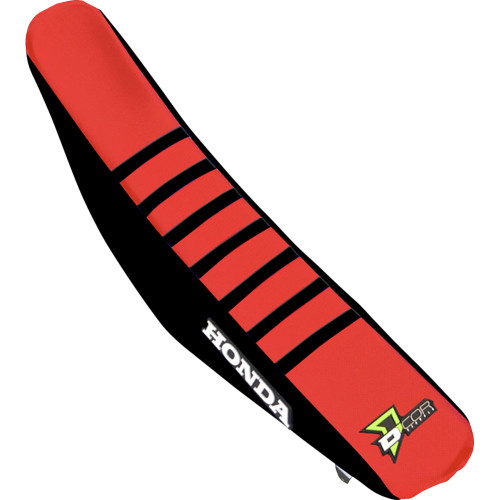 D'Cor Visuals Seat Cover - Red/Black - Crf '13-'17 30-10-452 D'Cor Visuals Seat Cover - Red/Black - Crf '13-'17 30-10-452