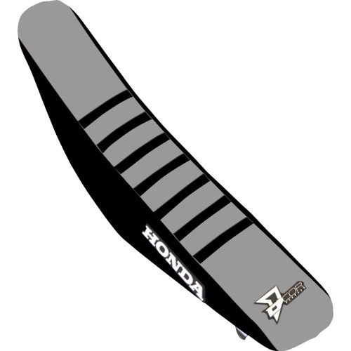 D'Cor Visuals Seat Cover - Black/Gray - Crf '17-'21 30-10-472 D'Cor Visuals Seat Cover - Black/Gray - Crf '17-'21 30-10-472