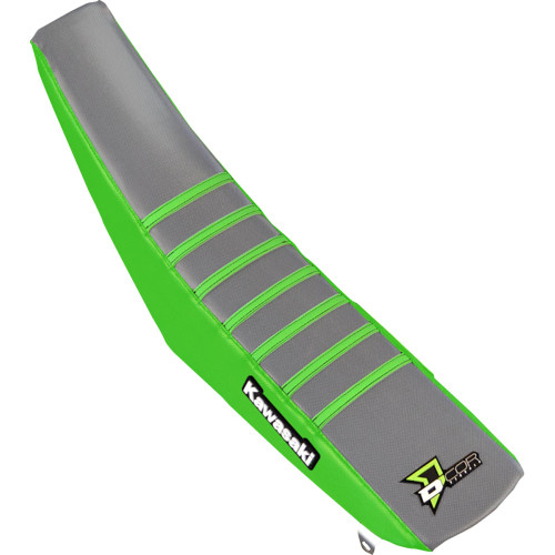 D'Cor Visuals Seat Cover - Green/Gray - Kx250F/450F '12-'16 30-20-458 D'Cor Visuals Seat Cover - Green/Gray - Kx250F/450F '12-'16 30-20-458