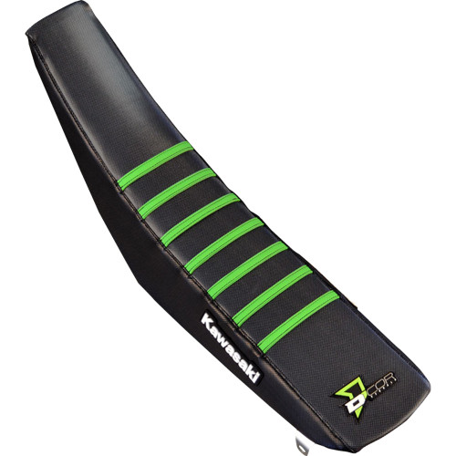 D'Cor Visuals Seat Cover - Black/Green - Kx250/450 '19-'24 30-20-472 D'Cor Visuals Seat Cover - Black/Green - Kx250/450 '19-'24 30-20-472