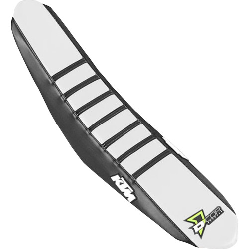 D'Cor Visuals Seat Cover - Black/White - Kx250/450 '19-'24 30-20-478 D'Cor Visuals Seat Cover - Black/White - Kx250/450 '19-'24 30-20-478