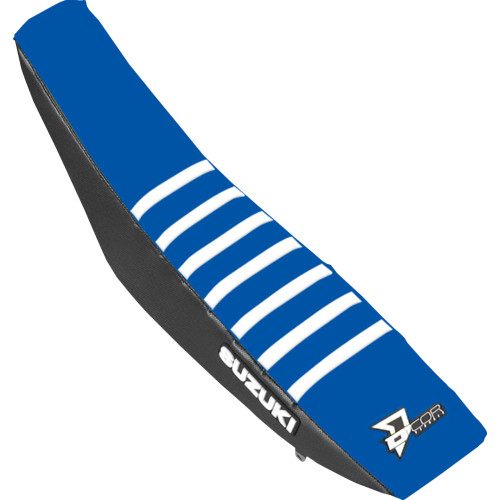 D'Cor Visuals Seat Cover - Black/Blue/White - Rm85 '02-'23 30-40-101 D'Cor Visuals Seat Cover - Black/Blue/White - Rm85 '02-'23 30-40-101