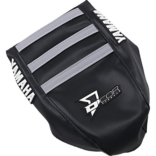 D'Cor Visuals Seat Cover - Black/Gray - Yz '02-'21 30-50-134 D'Cor Visuals Seat Cover - Black/Gray - Yz '02-'21 30-50-134