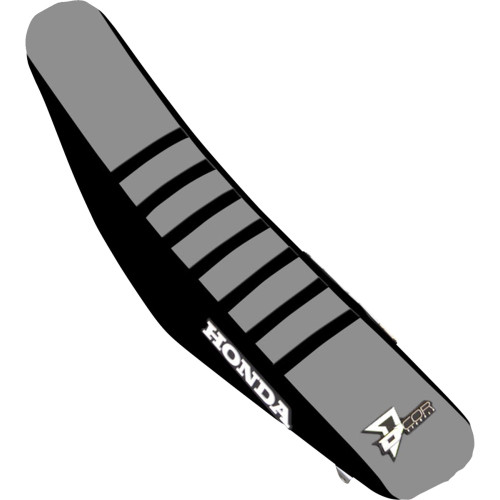 D'Cor Visuals Seat Cover - Black/Gray - Crf '21-'24 30-10-502 D'Cor Visuals Seat Cover - Black/Gray - Crf '21-'24 30-10-502