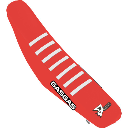 D'Cor Visuals Seat Cover - Red/White - Mc '21-'24 30-65-002 D'Cor Visuals Seat Cover - Red/White - Mc '21-'24 30-65-002