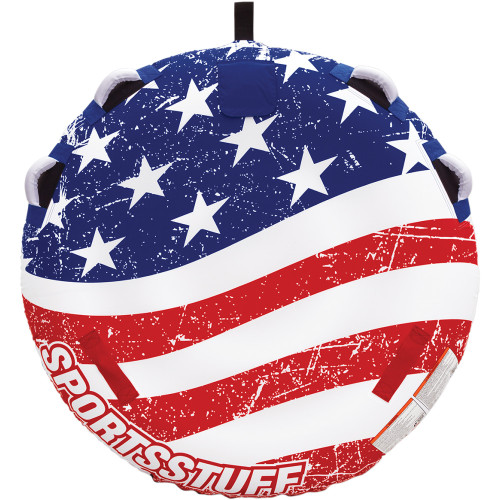 Airhead Sports Group Tube - Stars & Stripes - Inflatable/Towable - One/Two Rider 53-4310K Airhead Sports Group Tube - Stars & Stripes - Inflatable/Towable - One/Two Rider 53-4310K
