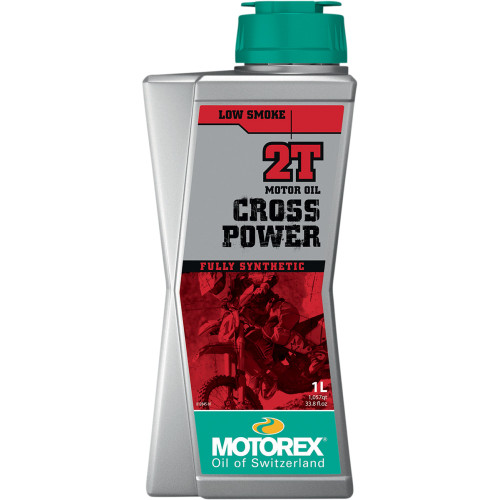 Motorex Cross Power Synthetic 2T Oil - 1L 308092 Motorex Cross Power Synthetic 2T Oil - 1L 308092