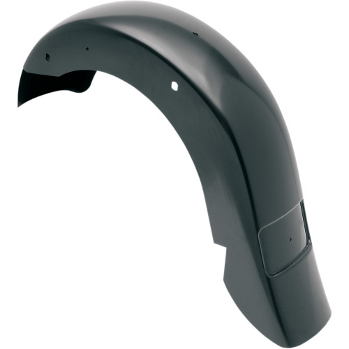 Klock Werks Wfb Benchmark Stretched Rear Fender - Frenched - Black - Steel Kwf-01-0121 Klock Werks Wfb Benchmark Stretched Rear Fender - Frenched - Black - Steel Kwf-01-0121