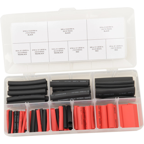 Performance Tool W541 Heat Shrink Tube Kt 106Pc