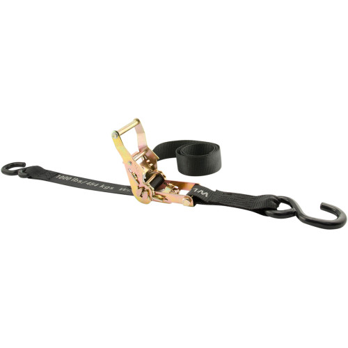 Erickson Ratchet Straps - 1.5" X 6' - Black 05735