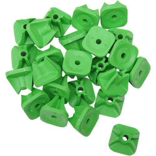 Stud Boy Single Backer Plates - Green - 96 Pack 2513-P3-Grn