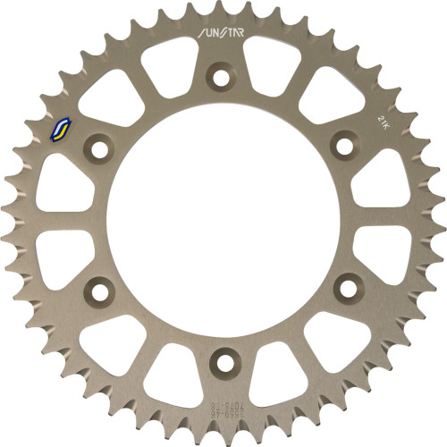 Sunstar Sprockets Rear Sprocket - 46 Tooth - Honda - Works/Gold 5-355946 Sunstar Sprockets Rear Sprocket - 46 Tooth - Honda - Works/Gold 5-355946