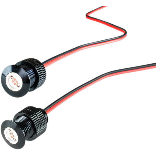 Paul Yaffe Bagger Nation Super Bright Red Led - Black Pyo:Bolts-Brk-B