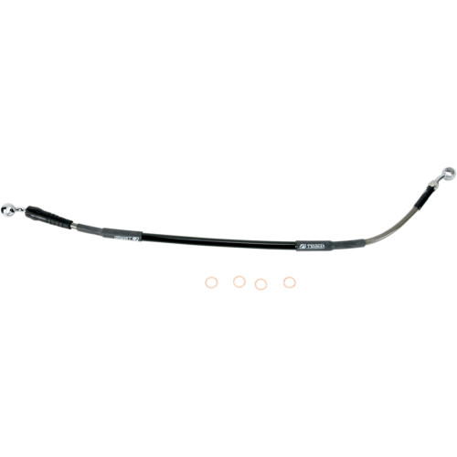 Moose Racing Brake Line - Rear - Stainless Steel - Yamaha Y01-2-034/P Moose Racing Brake Line - Rear - Stainless Steel - Yamaha Y01-2-034/P